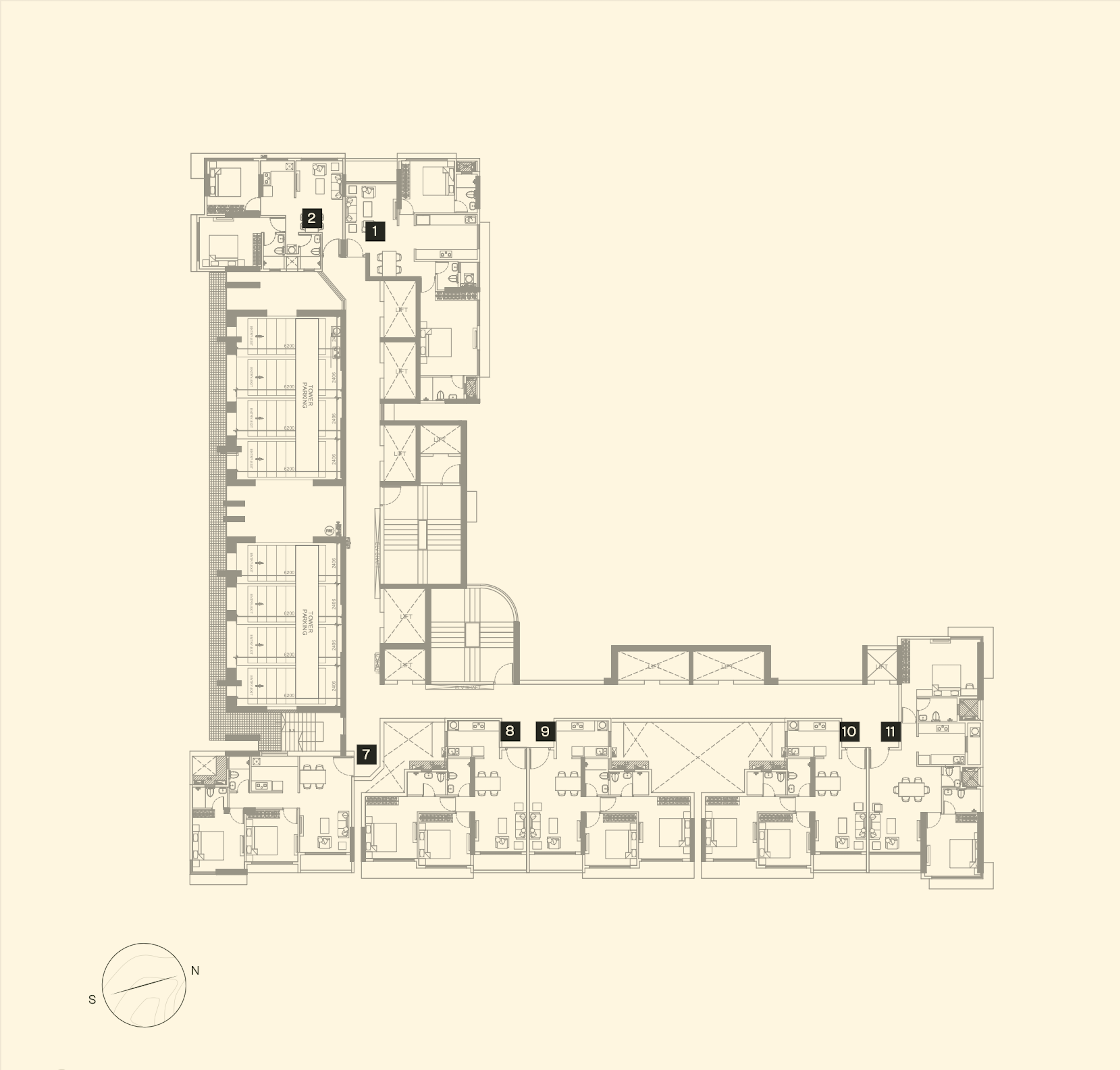 Typical Floor Plan A